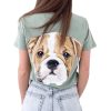 Mint Bulldog Tee