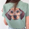 Mint Dachshund Tee