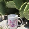 PURPLE DOG MOM MUG