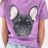 Purple Frenchie Tee