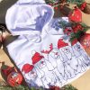 White Christmas Cav BLK Line Hoodie
