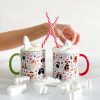 Christmas 1 Red Handle Mug