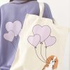Cav Purple Balloon Canvas Bag