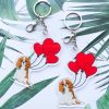Cav Red Balloon Keychain