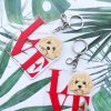 Love Red Dog Keychain