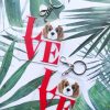Love Red Lucy Keychain