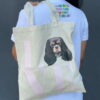 Love Black & Tan Canvas Bag