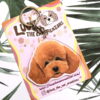 Poodle Toy Keychain