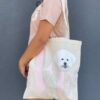 Love Bichon Canvas Bag