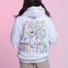 White More Dogs Hoodie