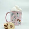 Pink Design Pink Handle Mug