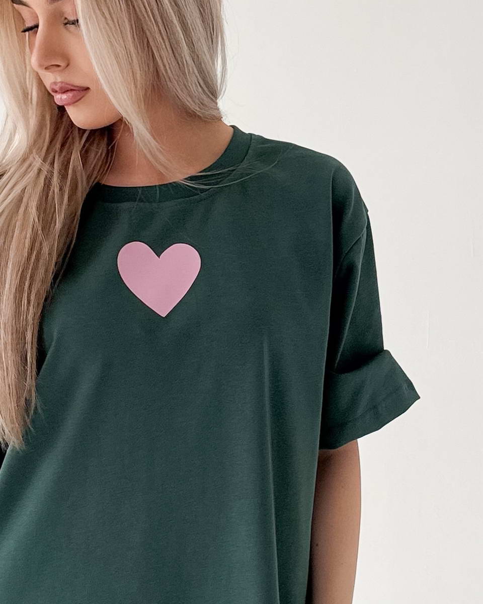 Green Dogs Are My Fav Ppl Pink Tee - Image 7