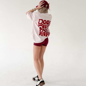Pink Dogs Are My Fav Ppl Red Tee