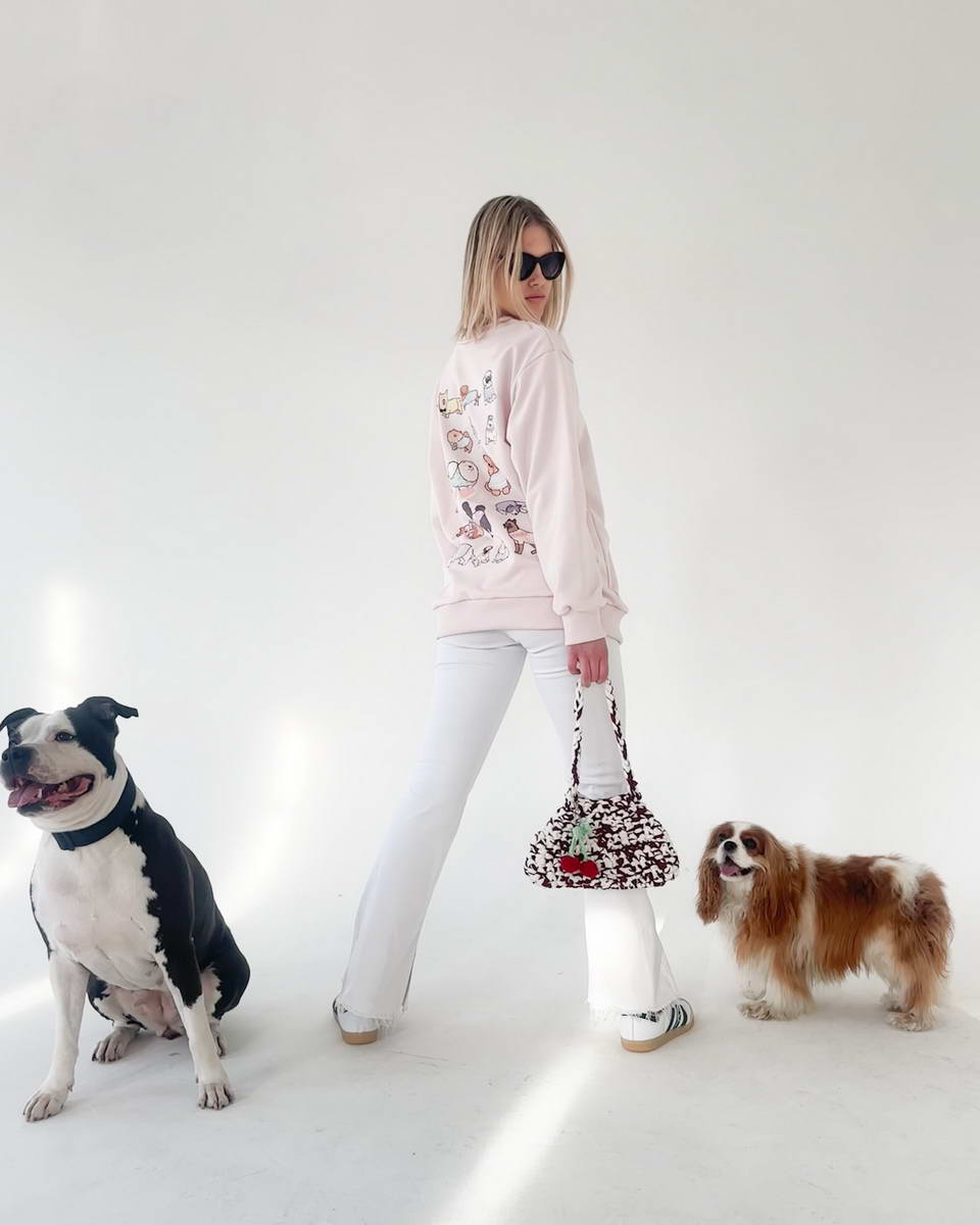 Pink Woof You Sweatshirt - Image 5