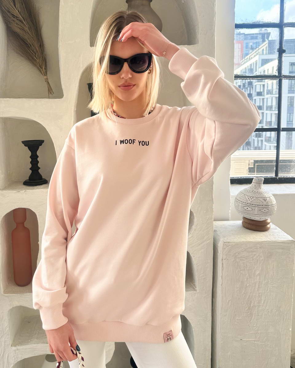 Pink Woof You Sweatshirt - Image 3